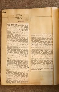 Thursday’s Child (Part Four) & Other Activities Overview.  August 1939