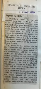 Bear Ye One Another’s Burdens: Girls’ Friendly Society (Thursday’s Child Part Two).  16 May 1939